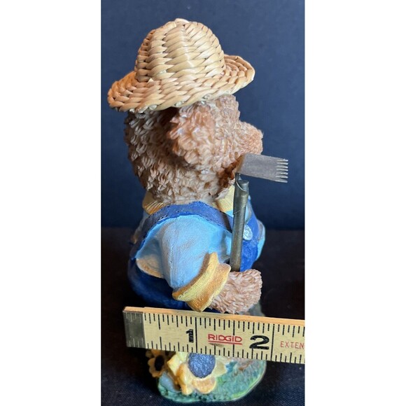 Vintage K’s Collection Teddy Bear Working Gardening Figurines Lot Of 2 - Picture 8 of 10